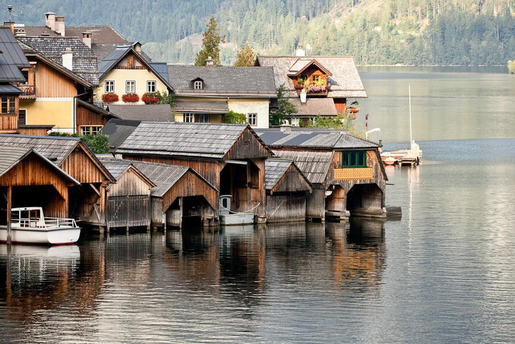 Haus Hepi Hotell Obertraun Exteriör bild