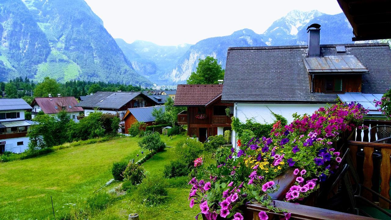 Haus Hepi Hotell Obertraun Exteriör bild