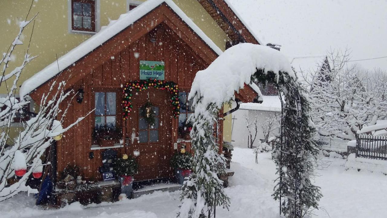 Haus Hepi Hotell Obertraun Exteriör bild